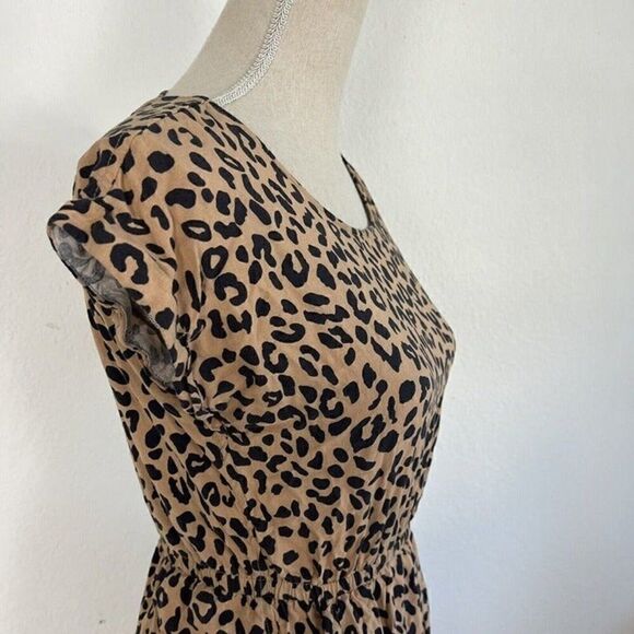 Pink Republic Women’s Animal Cheetah Print Summer Mini Dress Lightweight Size XS - Picture 12 of 12